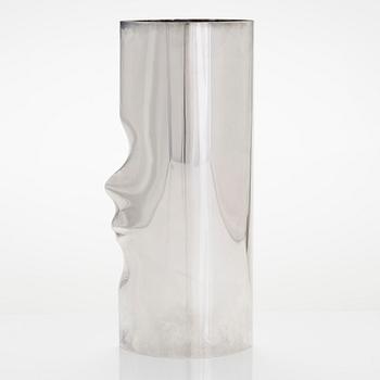 Pekka Piekäinen, a sterling silver vase, J.A. Tarkiainen, Helsinki, 1990.