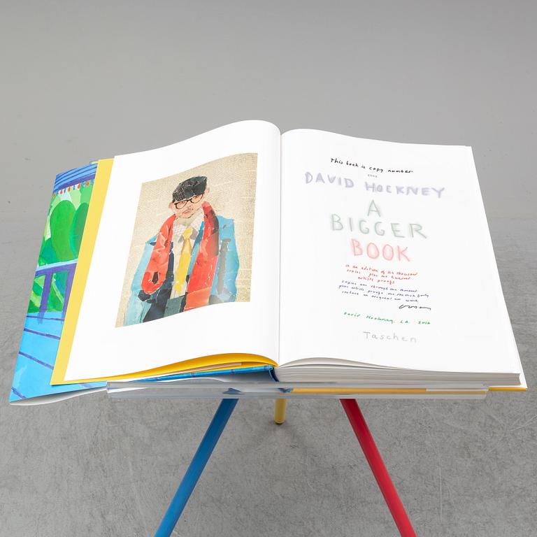 DAVID HOCKNEY, "Sumo". A Bigger Book by Taschen. Signerad.