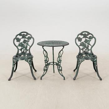 Garden furniture 3 pcs 20th century.