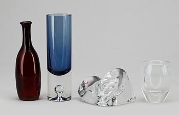 Tapio Wirkkala · PARTI GLAS, 4 delar, bla Tapio Wirkkala, Finland.