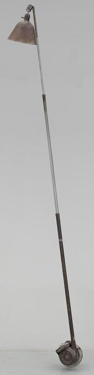 INDUSTRILAMPA, vägg/tak, "Triplex", Johan Petter Johansson, Enköping, 1920/30-tal.