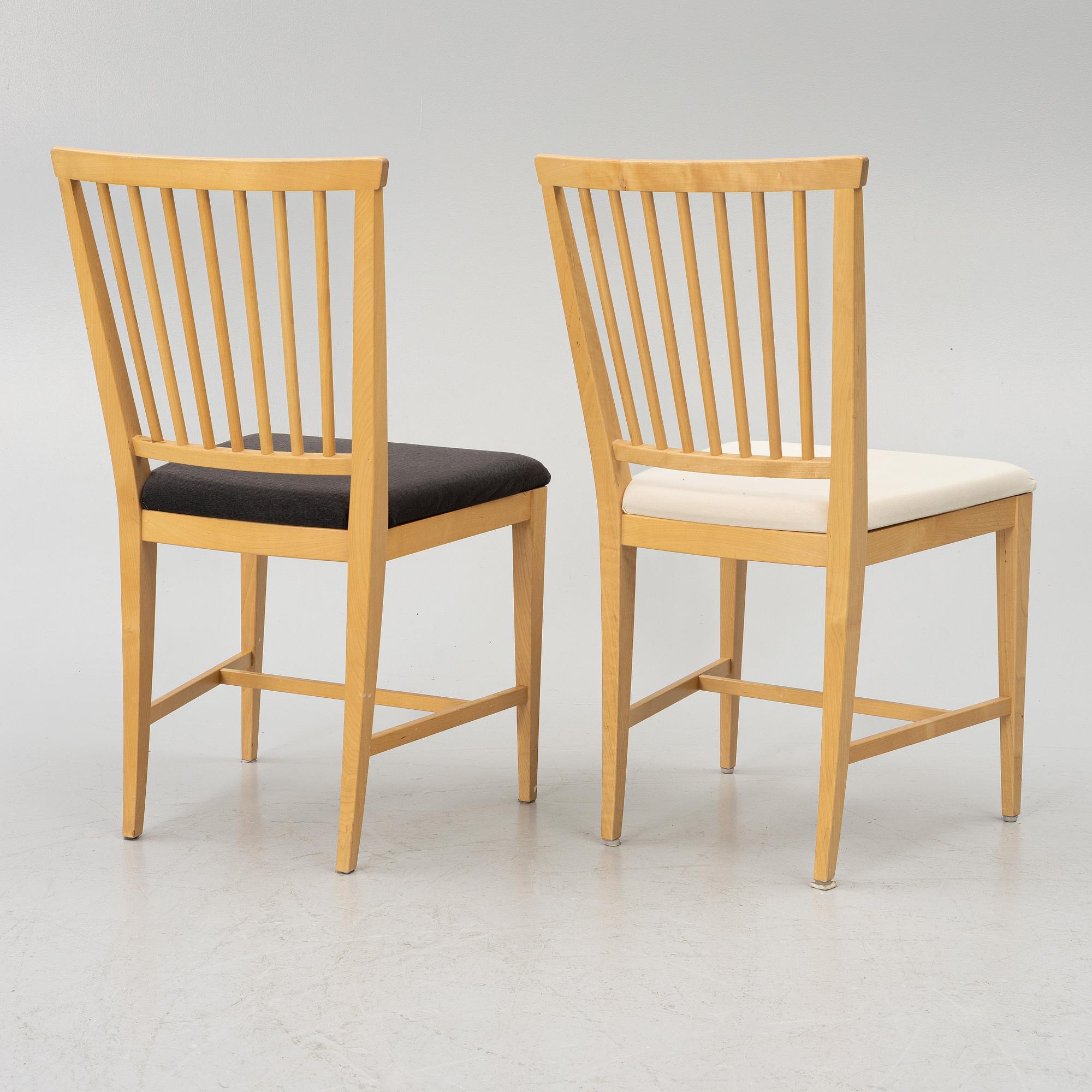 Carl Malmsten, matgrupp, 9 delar, "Vardags", Stolab, 2013.
