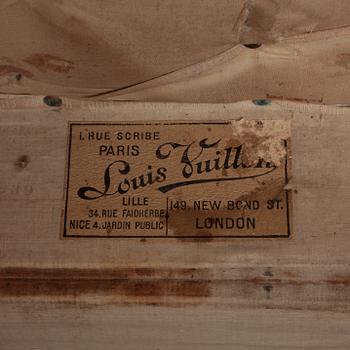 LOUIS VUITTON, koffert sekelskiftet 1800/1900.