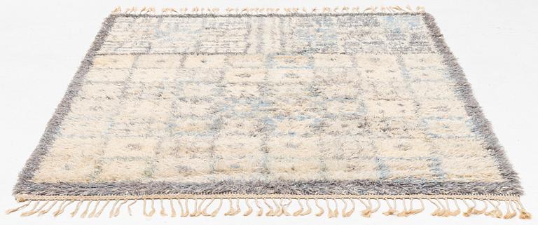 Marianne Richter, a carpet, 'Angelika', knotted pile, ca 213 x 149,5 cm, signed AB MMF MR.