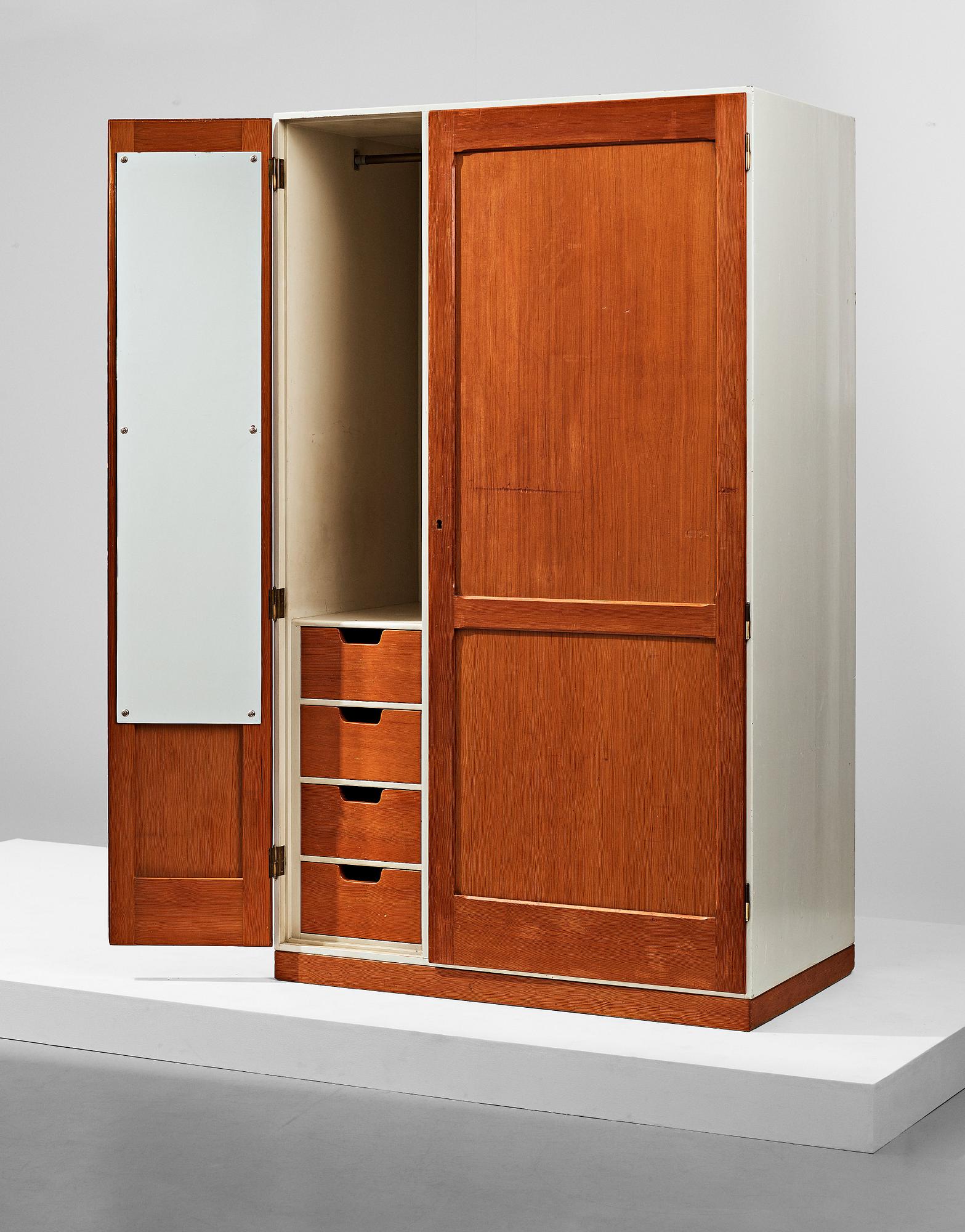 HANS J WEGNER, a cabinet, executed by Hans J Wegner for his private home, Denmark 1945.