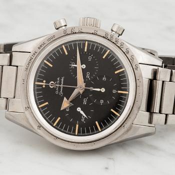 OMEGA, Speedmaster, chronograph, wristwatch, 39 mm,