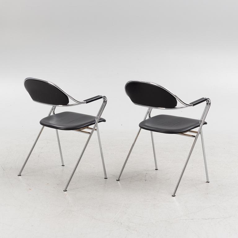 Bruno Mathsson, a pair of 'BM 65' chairs, Mathsson International, 2009.