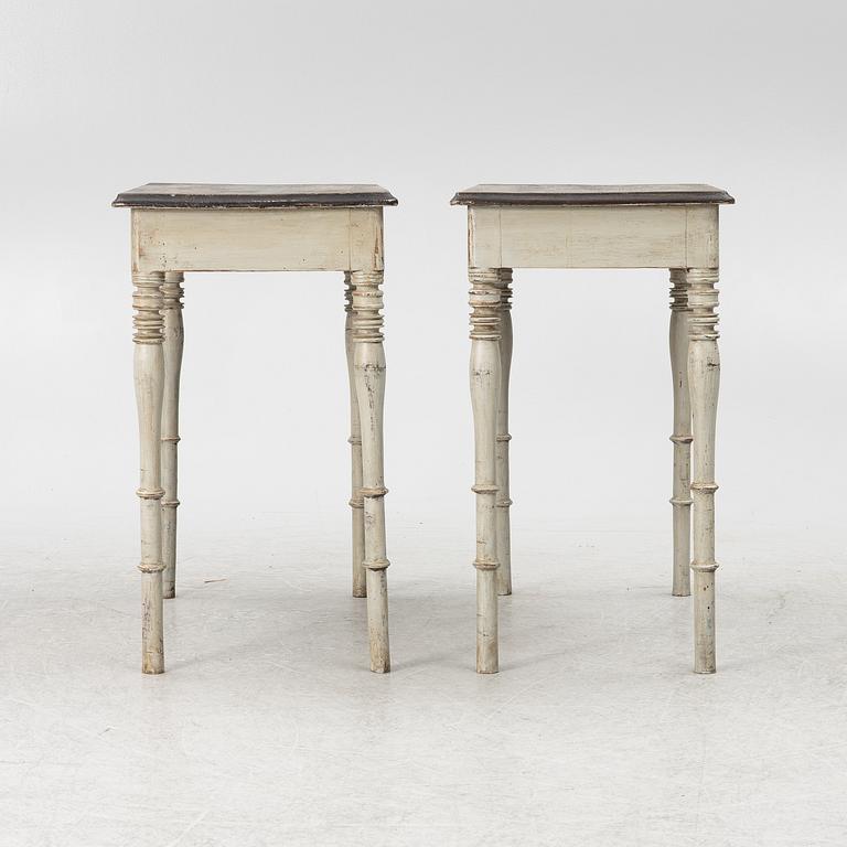 Bord, ett par, 1800-tal.