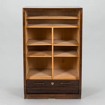 Alvar Aalto, arkistokaappi / rulokaappi, malli 430 O.Y. Huonekalu- ja Rakennustyötehdas A.B. 1950-luku.
