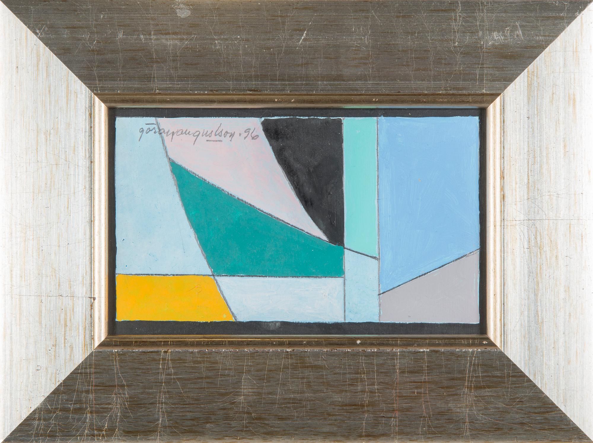 Göran Augustson, "Purje" (Segel).