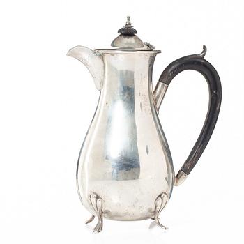 Jug, silver, Swedish import mark, first half of the 20th Century.