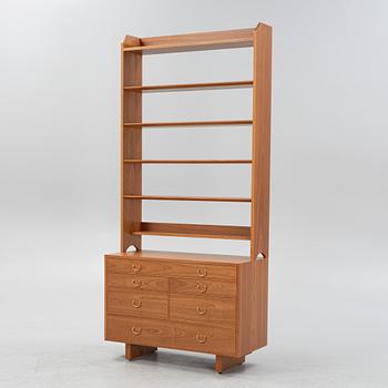 Josef Frank, a model 2112 mahogany book case with drawers.