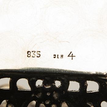 Fat/ Bowls, 7 pieces, silver, 20th century.