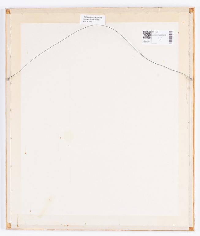 Pierre Olofsson, linocut, signed and numbered 86/90.