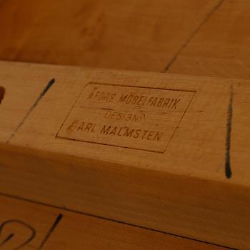 A dinner table by CARL MALMSTEN, "Calmare Nyckel", second half of the 20th century.