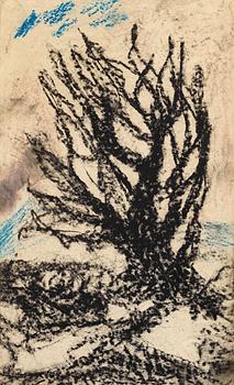 52. Carl Fredrik Hill, Landscape with tree.