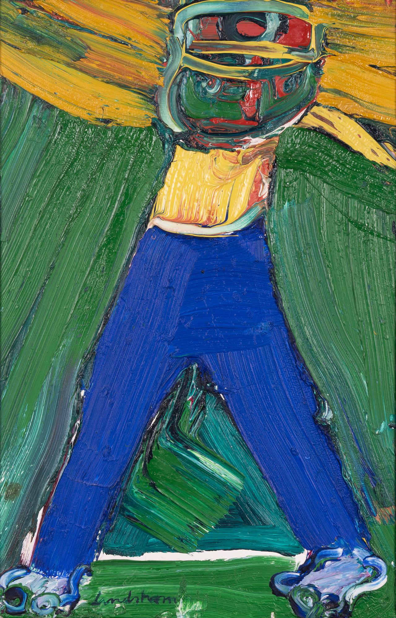 Bengt Lindström, "Man med keps”.