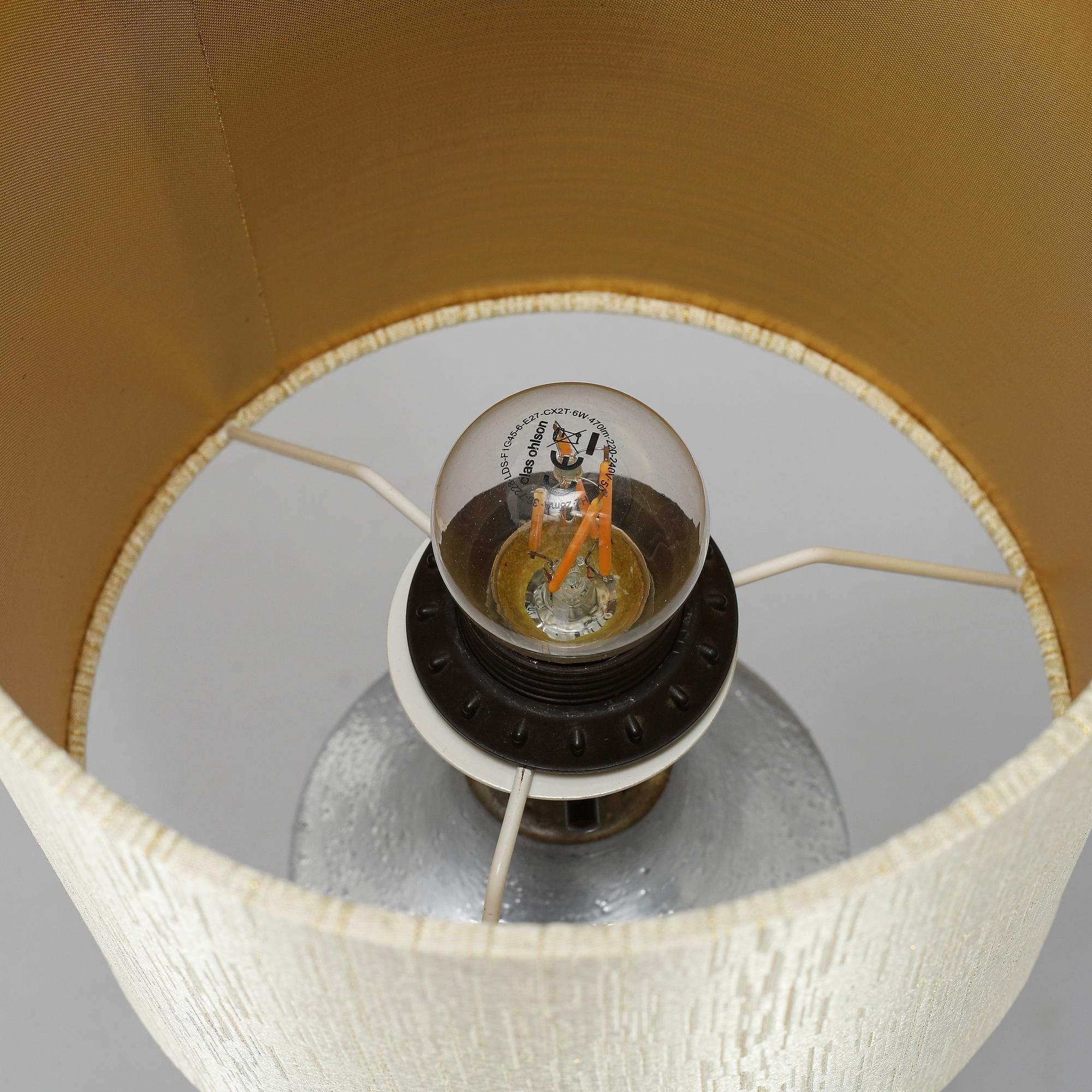 A table lamp from Bitossi, Bergboms, second half of the 20th century.