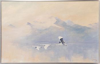 Axel Lind, Whooper Swan.