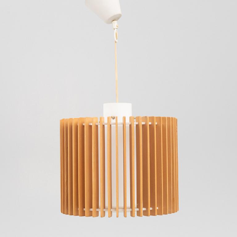 Hans-Agne Jakobsson, a model 'T 485' ceiling light, Markaryd, 1960's.