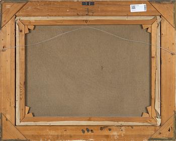 Okänd konstnär, 18/1900-tal, olja på duk, signerad.