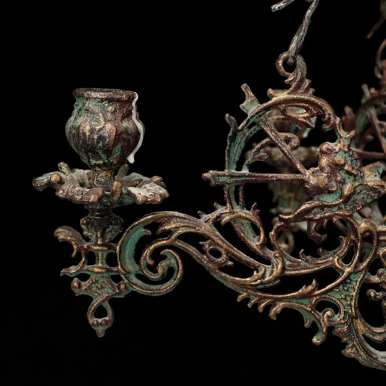 TAKFOTOGENLAMPA, majolika, Kosmos brenner, 1900-tal.