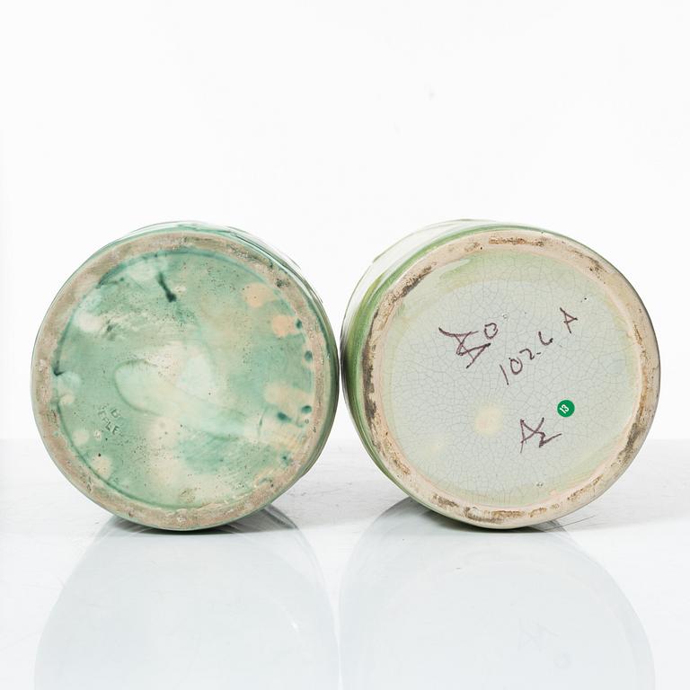 Allan Ebeling, tobaksburkar, 3 st, Bo Fajans 1920-tal och Torshälla 1934.