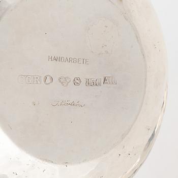 Skålar, 4 st, silver, GAB, MGAB samt Råströms silver- o nysilverfabrik, 1964-1986.