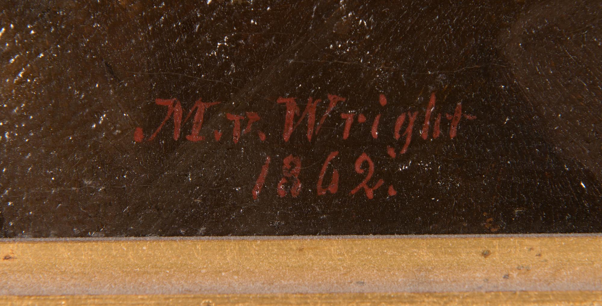 Magnus von Wright, "Tjädrar vid ravin".