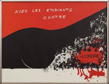LUC SIMON, 2 litographes, signed in print May 1968 + one, unknown.