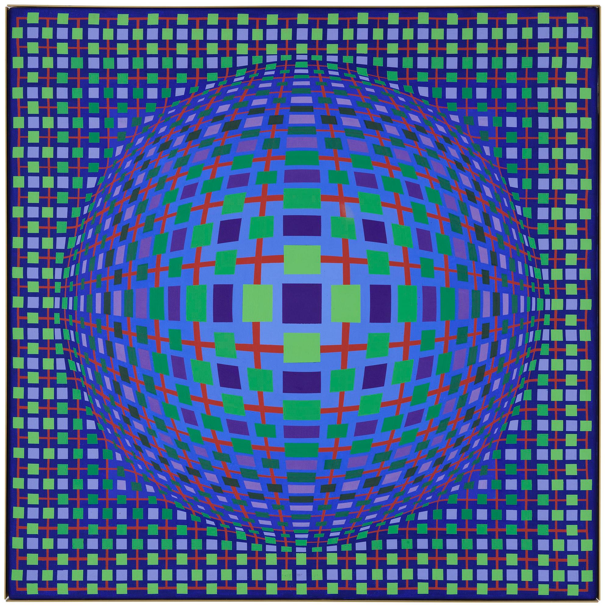 Victor Vasarely, "SIMA".