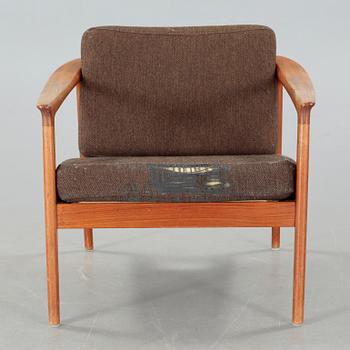 FOLKE OLSSON, fåtölj, "Monterey"/"5-162", AB Svenska Möbelfabrikerna, Bodafors, daterad 1963.