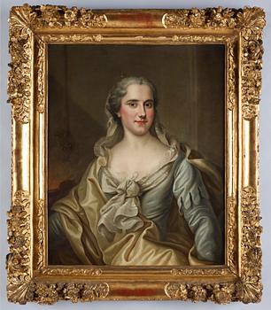 OKÄND KONSTNÄR, olja på duk, 1700-tal.
