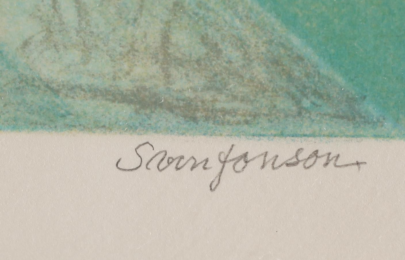 SVEN JONSON, färglitografi, signerad och numrerad 350/375.
