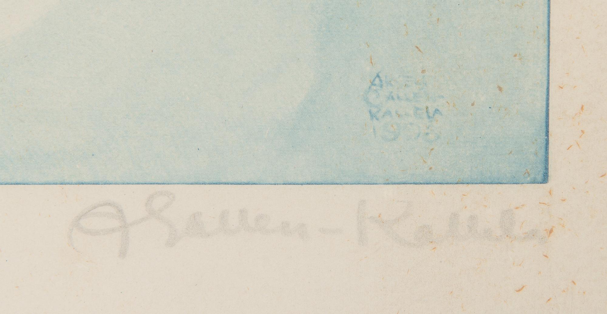 Akseli Gallen-Kallela, "Ilveslouhikko" (Rock cairn under snow).