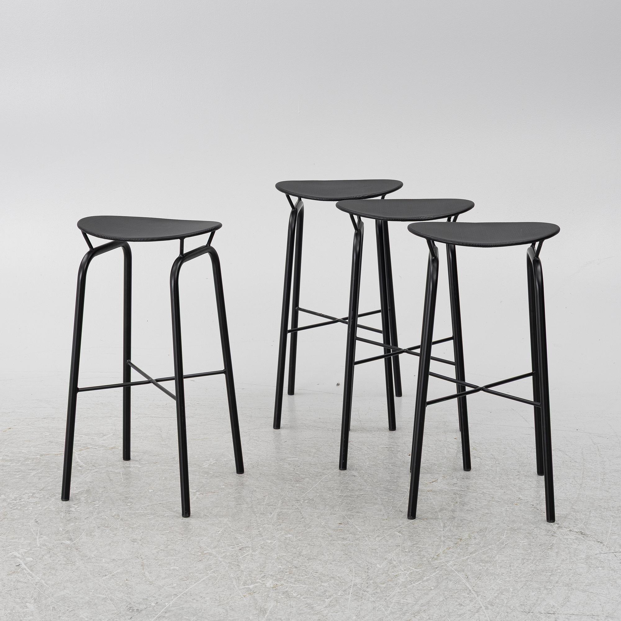 Bar stools, 4, Gubi, contemporary.