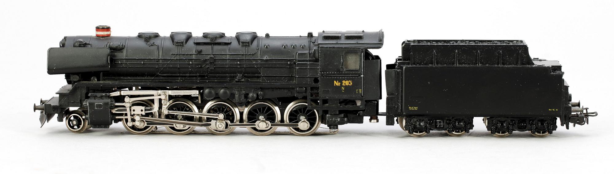 ÅNGLOK, Märklin H0 3045, 1900-talets mitt.