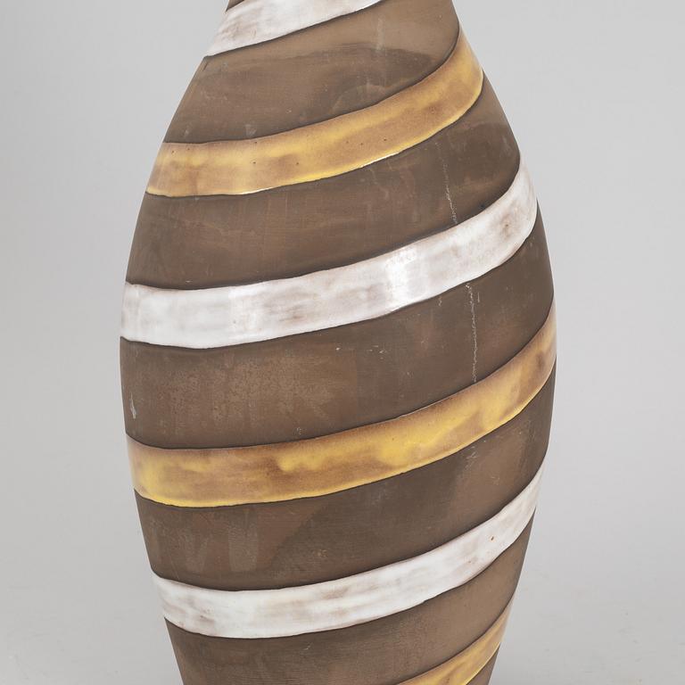 INGRID ATTERBERG, a 'Spiral' vase/floor lamp.