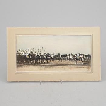 FOTOGRAFI, handkolorerat, Ryssland, 1800/1900-tal.
