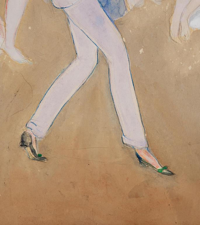 Nils von Dardel, "Den diskrete gossen".