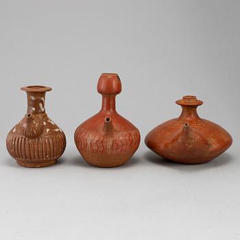 A group of three South East Asian kendis, 15th/16th Century.