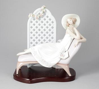 FIGURIN, porslin, Lladro, Spanien. 1990-tal.