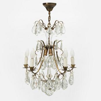 Chandelier, Baroque style, 20th century.