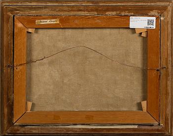 ROLAND KEMPE, olja på duk, signerad.