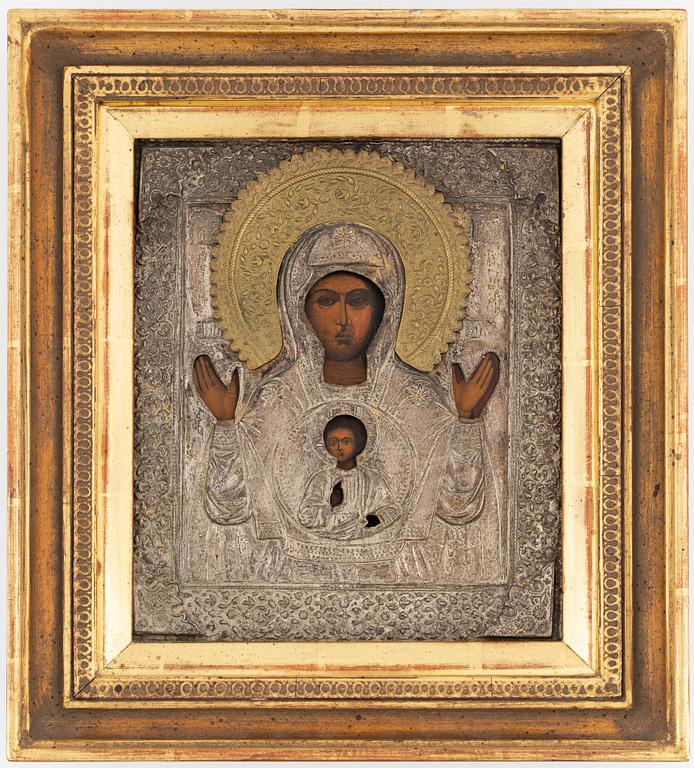 A late 19th century icon.