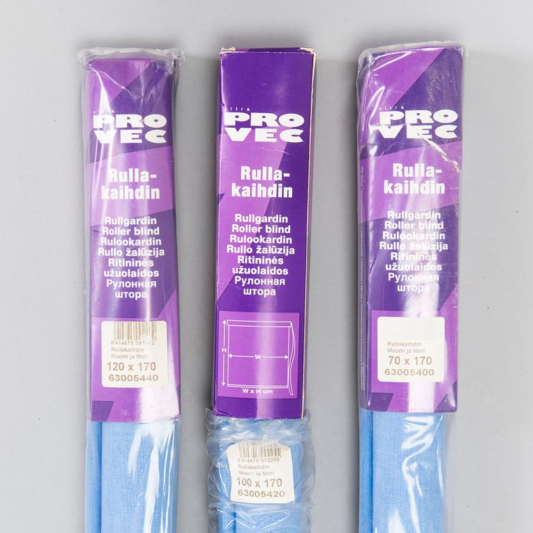 Rullakaihtimet, 3 kpl, "Muumit", valmistaja Pisla Oy 2000-luvun alku.