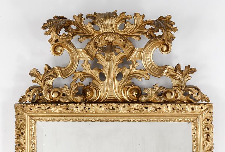 SPEGEL, barockstil, sent 1800-tal.