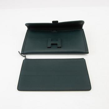 Hermés, wallet, "Portfeuille Jig duo Veau Swift" 2021.