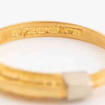 Lapponia, ring 18K guld, Finland 1978.