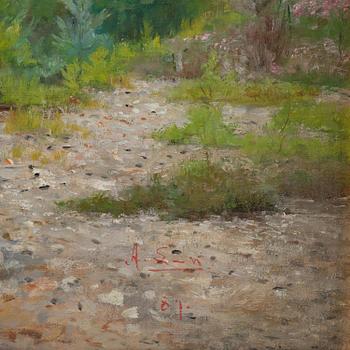 Axel Lindman, Skärkarlshamn, Sandhamn.